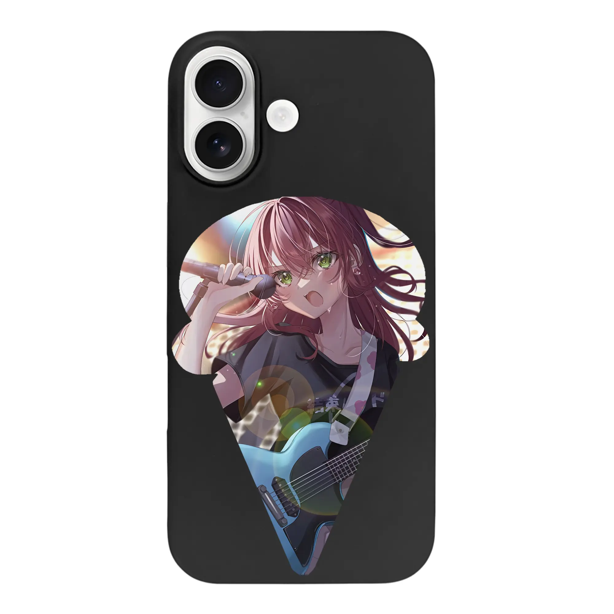 ぼっちざろっく！ グッズ,後藤ひとり - iPhone 17 シリーズ シリコンケース 薄型 耐衝撃 指紋防止 ソフトタッチカバー 精密フィット 傷防止 保護ケース iPhone 17/17 Air/17 Pro/17 Pro Max 対応